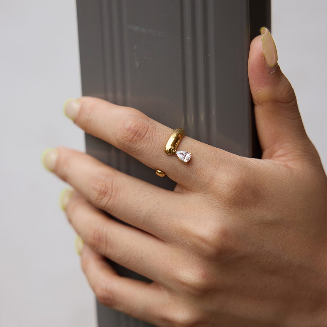 Anillo Greta puesto